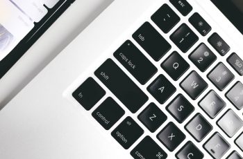 Teclado em inglês de notebook mac